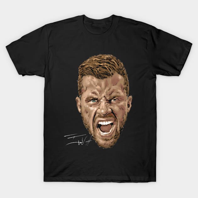 T.J. Watt Pittsburgh Portrait T-Shirt by Ro Go Dan